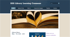 Desktop Screenshot of ksslibrary.org
